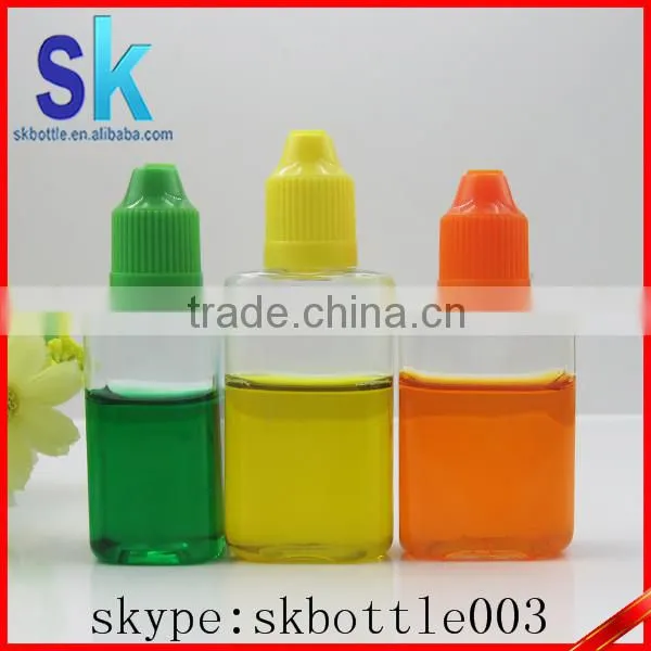 Sqaure Pet Dropper Bottle 30 Ml, Rectangle PET e Liquid Dropper Bottle 30ml, Various E-liquid Bottle Dropper photo-3