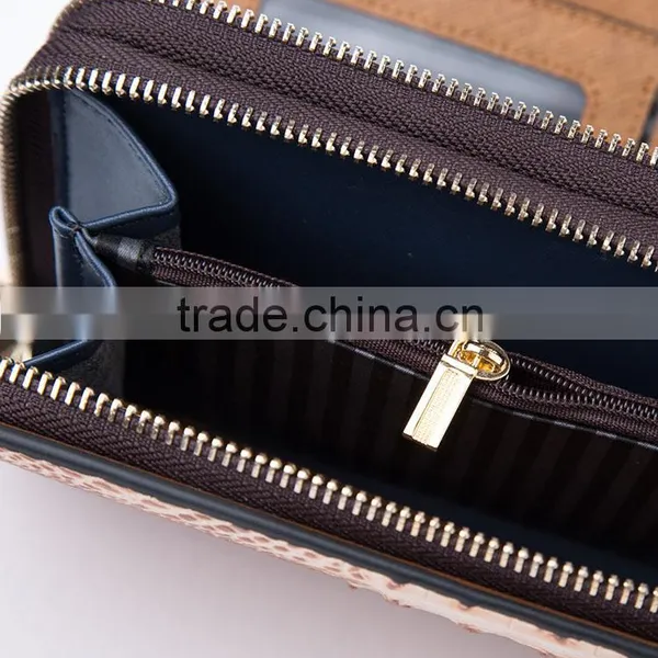 Wholesale Leather Zipper Wallet Custom Made Purses photo-4
