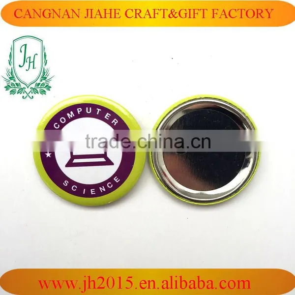 Custom Plastic Badge Botton Badge , Safety Pins Back photo-5