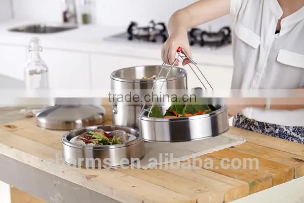Multifunction Cookware 3-lay Industrial Steam Cookware photo-6
