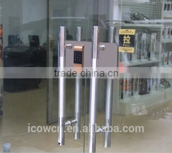 CE Mark Security Electrical Zinc Alloy Office Remote Control Frameless Door Lock for Glass Door photo-4