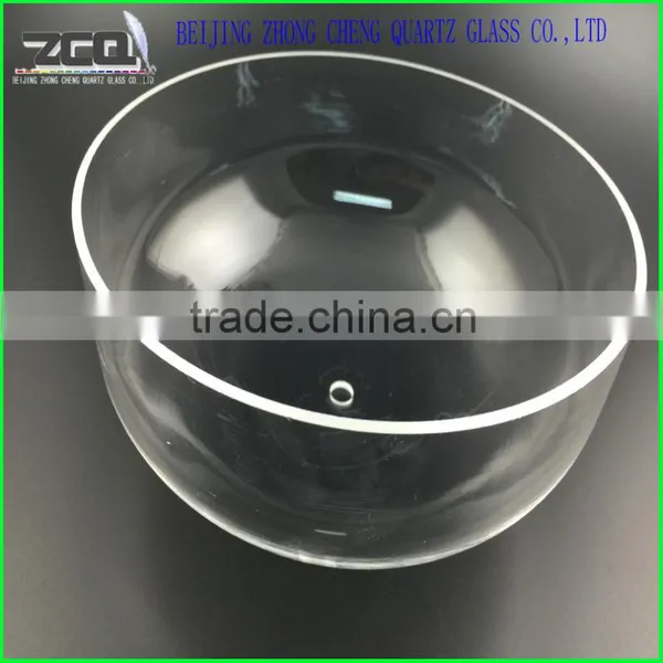 High Quality Quartz Glass Bell Jar With a Hole on the Top photo-6