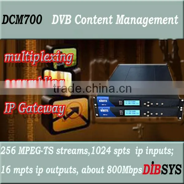 Broadcast Digital Catv Headend System With MPEG2/H.264 Encoders,IP QAM Modulator,MUX-Scrambler(DCM700),CAS/SMS/EPG,Set Top Box photo-5