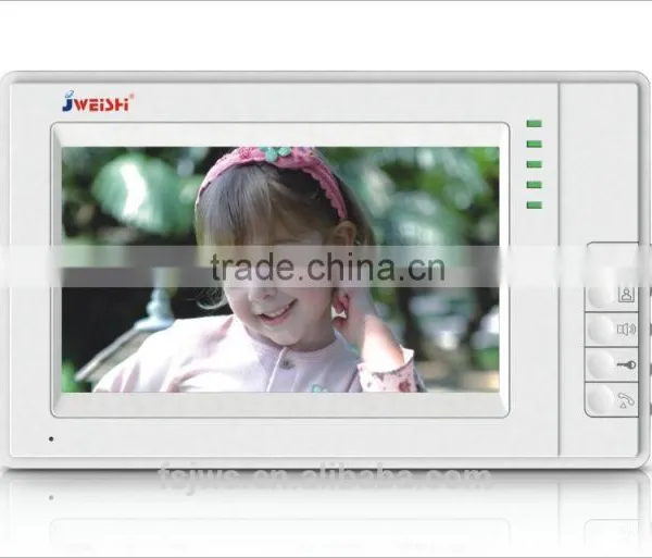 Home Security System 7 Inch Color Screen Indoor Monitor Video Door Phone photo-2