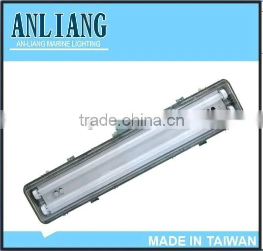 Taiwan Made T8 Hanging Fluorescent Ceiling Clear Cover Lighting Fixture photo-5