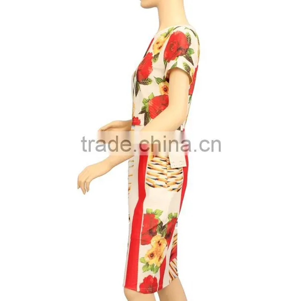 2015 Newest Design Women Suit Printed Elegant ol Ladies Suit photo-3