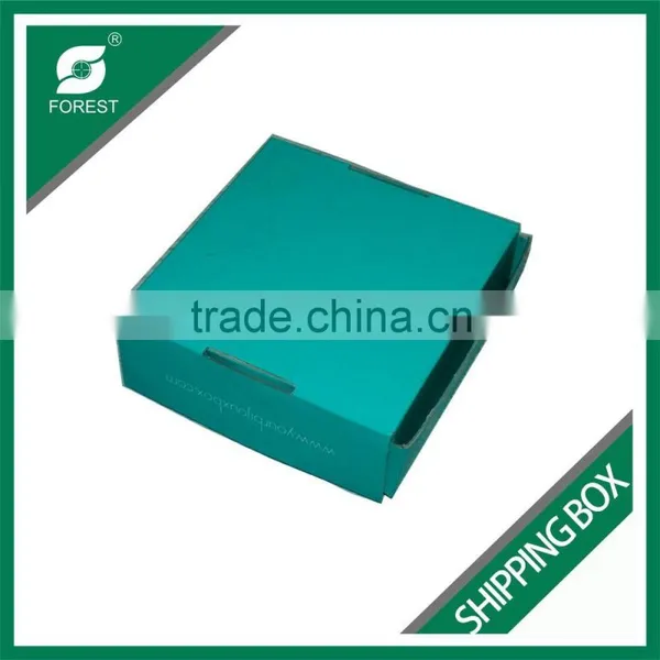 SINGLE WALL DOUBLE SIDES PRINTING SHIPPING BOX FLAT PACK PACKING BOX DESIGN photo-4
