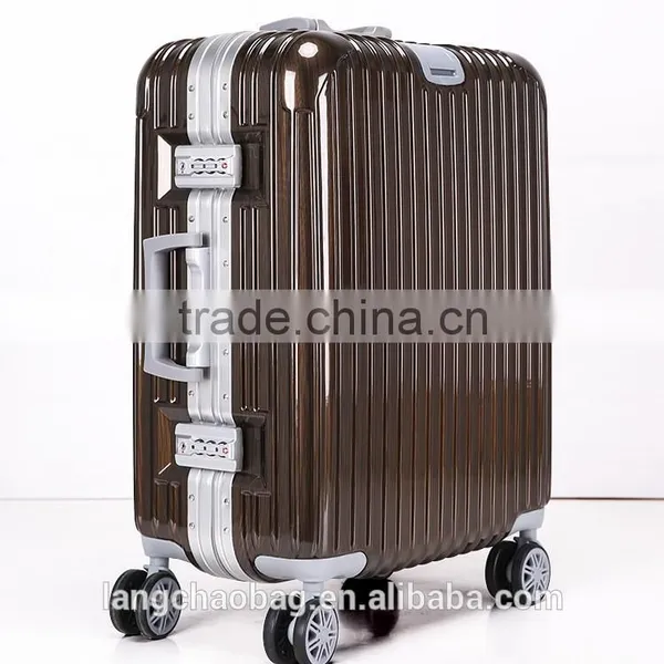 4 Wheels Trolley ABS+PC Luggage Travel Bags Suitcase Travelling Bags Trolley Luggage photo-4