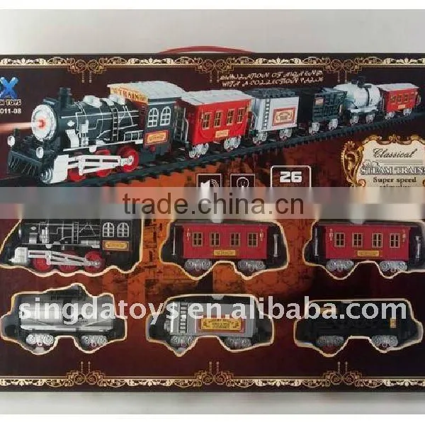 Super Speed! Slot Toy Car With Light & Music