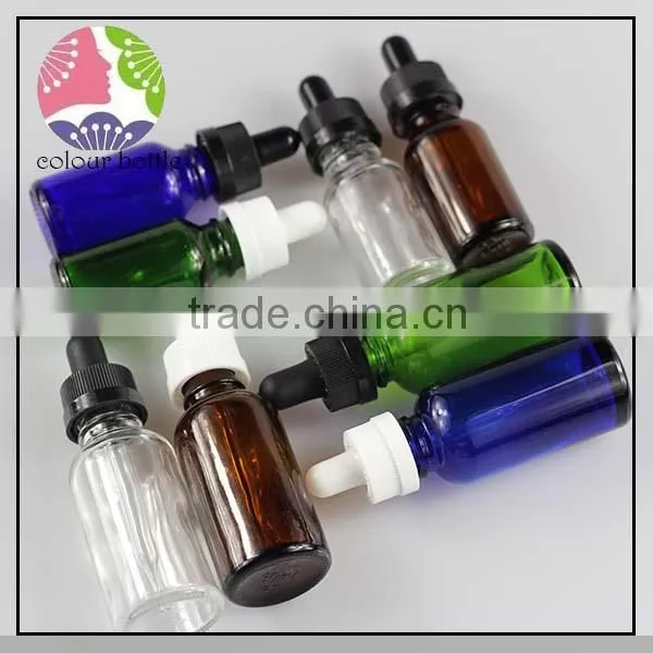 Trade Assurance 30ml Glass Dropper Bottle for Sale, Tube Glass Bottle Wholesale, Small Glass Dropper Bottle for Essential Oil