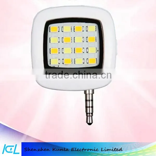 Universal Portable Mini Led Flash Video Light for IPhone photo-5