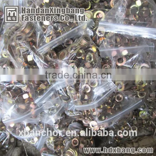 Din934 4.8grade Nut M16 With Zinc Palted Fastener Made in Hebei Handan photo-3