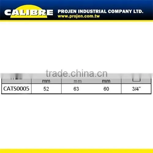 CALIBRE 3/4" Dr 4 Pin Socket Wrench for Lower Ball Joint of Front & Rear Axles photo-3