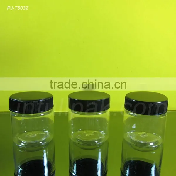 1oz/30ml Black Jar With Ribbed Lid photo-2