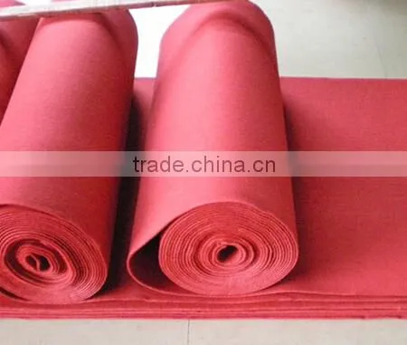 Needle Punch Nonwoven Soft Felt Fabric