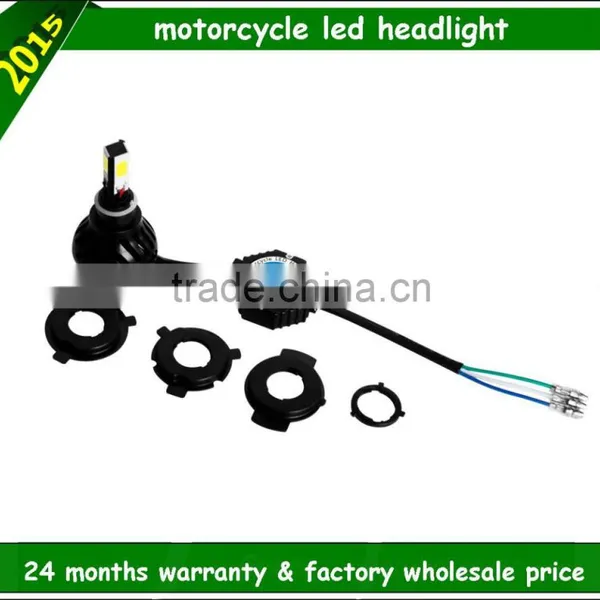 Super Visibility 2015 New 4 Side Led Motorcycle Headlight