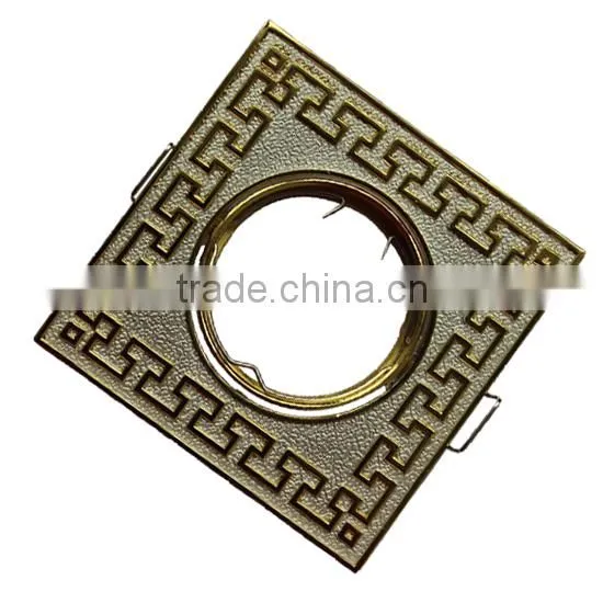 Downlight Fixture Gu10 Mr16 Bulb Square Shape Zinc Die-casting Body photo-2