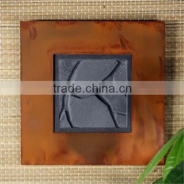 Eco-friendly Designed Carved Slate Wall Decoration Mural Artist photo-6