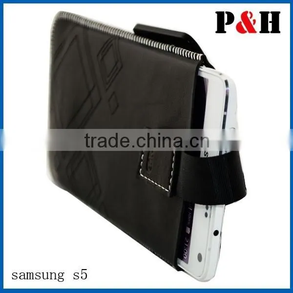 for Samsung Galaxy S5 Case Leather Case for Mobile Cell Phone Pouch for S5 photo-3