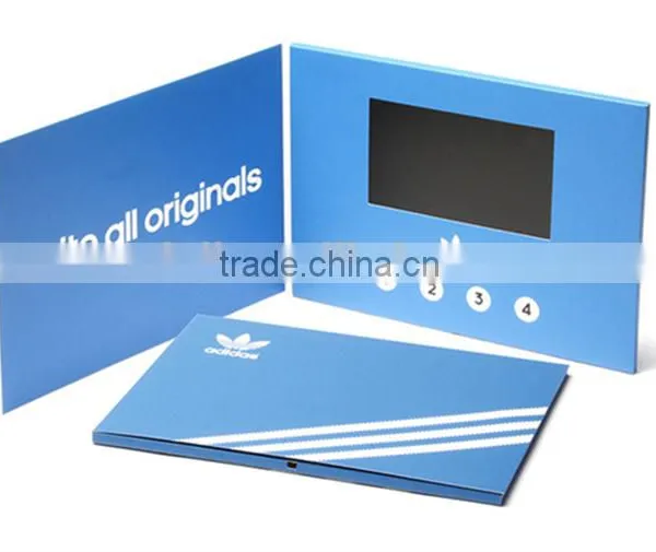 LCD Screen Video Brochure Custom Printing Video Book photo-4