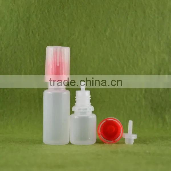 Pure Nicotine 10ml pe Bottle With Childproof and Tamperproof Cap photo-2