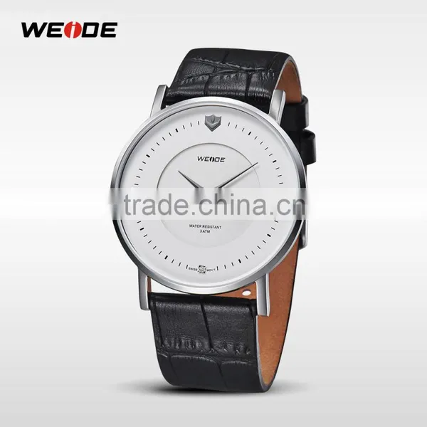 2015 Japan Movt Quartz Watch White Dial Man Watches Weide photo-2