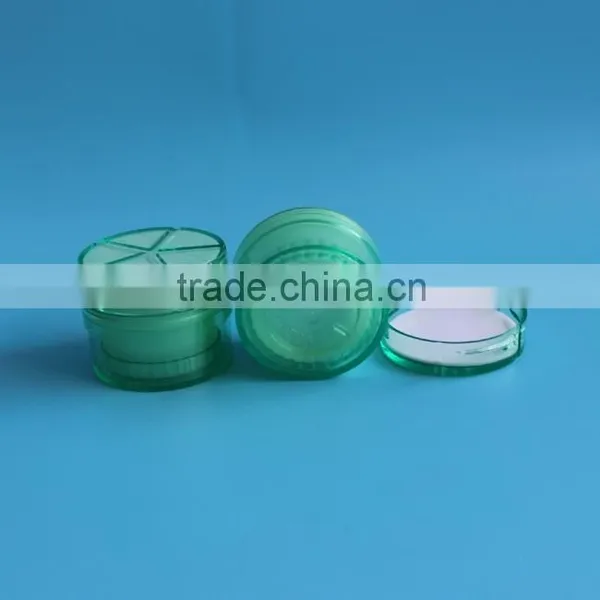 Workable Price Wholesale Light Green PS Cosmetic Cream Container photo-4