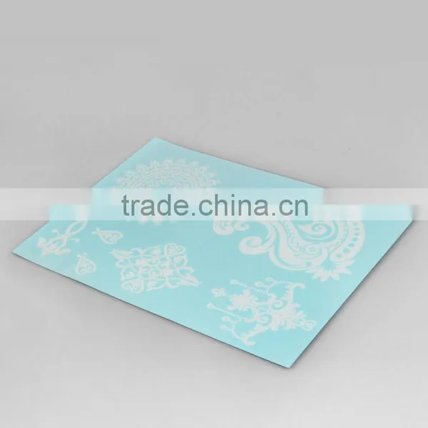 Water Transfer Temporary Hindu Sexy Bridal Indian Flash White Lace Durable Tattoo Sticker photo-6
