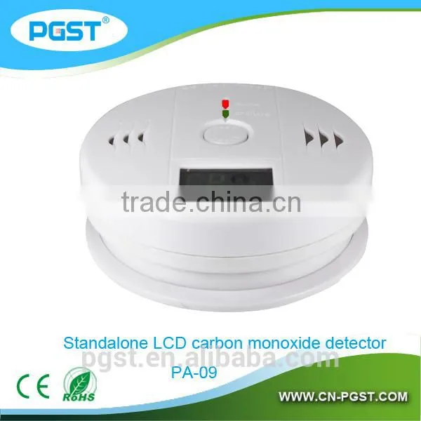 Digit Display Standalone Carbon Monoxide Detector, AA Battery, EN 50291 photo-2