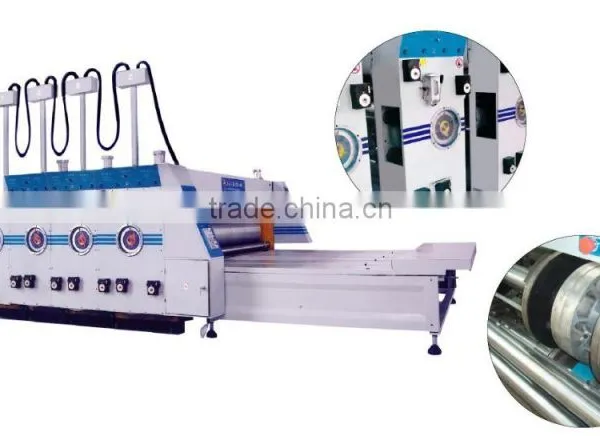 Automatic printing machine corrugated paperboard printing and slotting machine