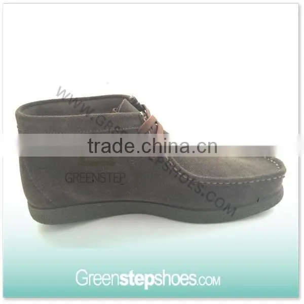 Flat Leather Shoes Lace up Leather Shoe For Men photo-2