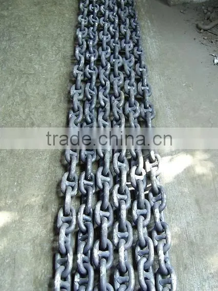 Painted Black 16mm Stud Anchor Chain photo-3