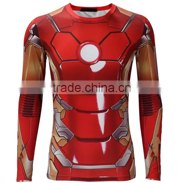 Custom Sublimation t Shirt,sublimation t Shirts Blank,cheap Custom Printed t Shirts by Hero Man Shirt photo-2