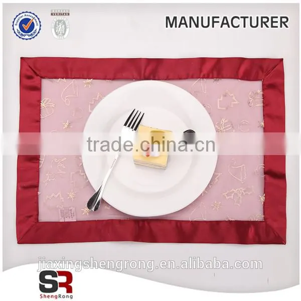 Woven Technics and Plain Dyed Pattern Table Cloth Factory photo-5