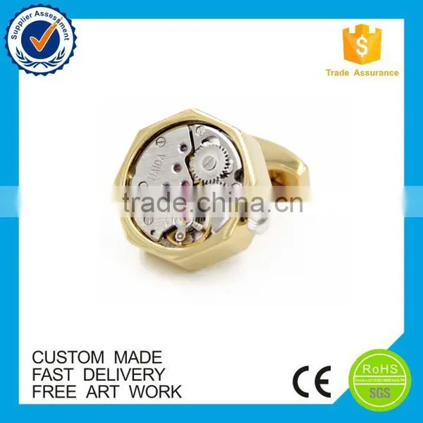 High End Custom Men's Watch Movement Cufflinks photo-4