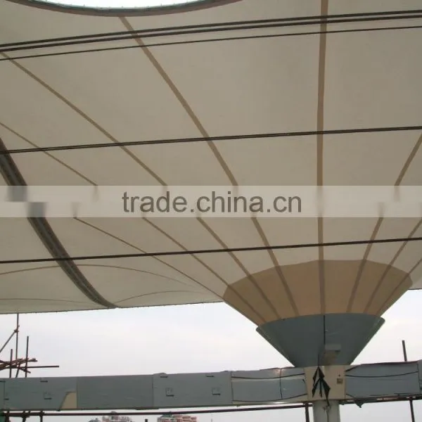 Public Building Railway Station Canopy for Rainwater Collection Roofing System in Shanghai photo-6
