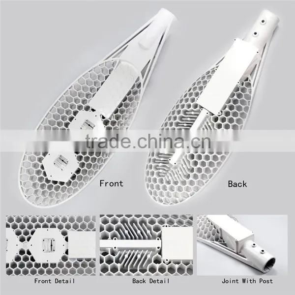 100W LED Street Light Housing , Die Cast Aluminum Factory Price LED Street Light Housing photo-3