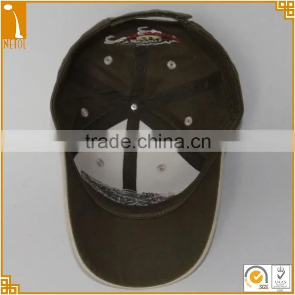 2016 New 2 Tone Structured Adult Age Size Adjustable Profile Crown Caps Hats photo-4