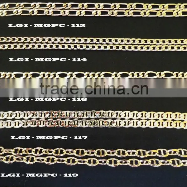 Gold Plated Brass Chains