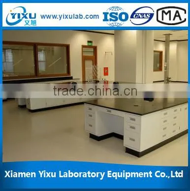 Laboratory Wood and Steel Bench photo-2