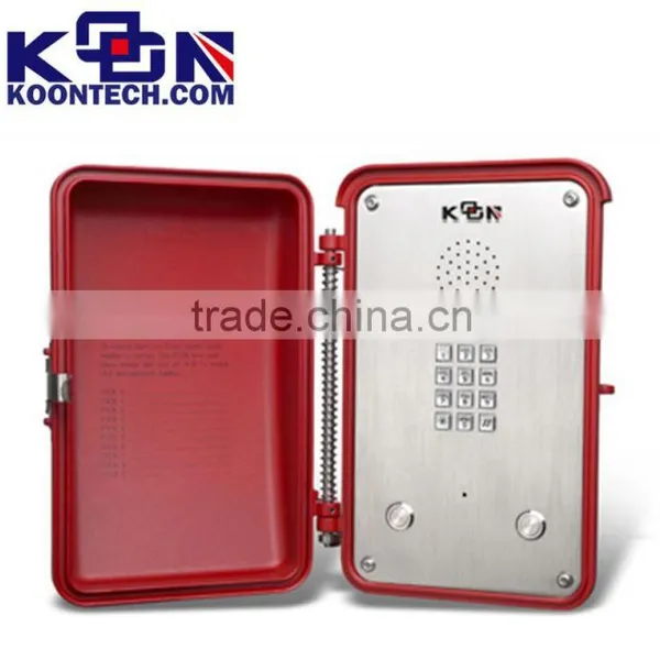 Alarm System VOIP Waterproof Telephone KNSP-15 With Competitive Price From Koon photo-3