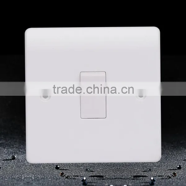 New 86 Type Home Decoration White 1 Gang 1 Way or 2 Way Types of Light Switches photo-2