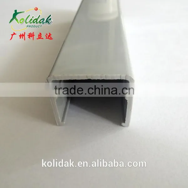 U Shape Gray PVC Plastic Profile Products Extrusion photo-3