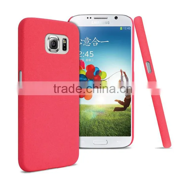New Products Phone Accessories Quicksand Painted PC Material 9 Colors Anti-scratch Phone Back Cover for Samsung Galaxy s6 Case photo-6