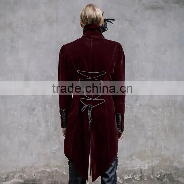 Devil Fashion 2015 Man Gothic Jacket CT00802 photo-3