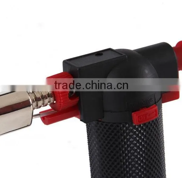 EK-007 High Quality Mini Butane Gas Kitchen Blow Chef Creme Brulee Jet Flame Torch Lighter photo-3