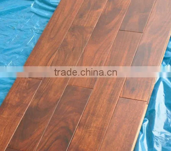 Handscraped Acacia Radiant Heat Solid Timber Floor