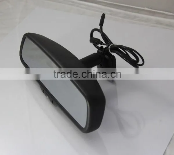 Automotive Electronics Bluetooth Handsfree Car Kit +auto Backup Display Rear View Mirror photo-3