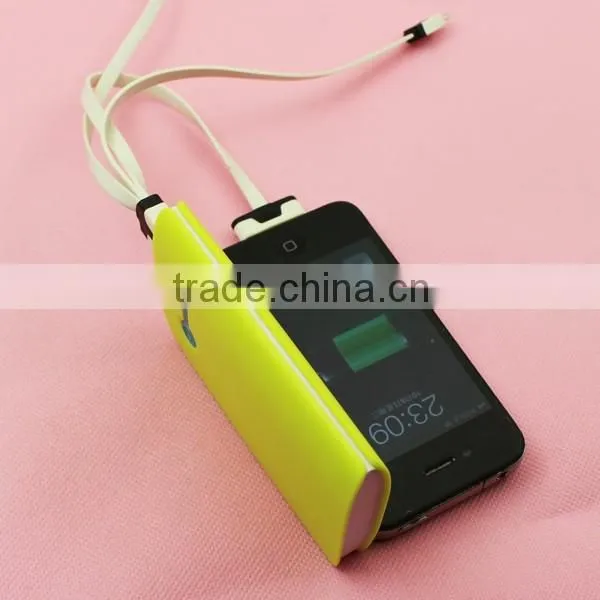 2016 New Design Ultra Slim 5V 1A Promotional 4000mah Mobile Solar Power Bank photo-3
