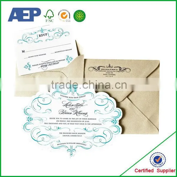 Celebration Glossy Lamination High Quality Blank Greeting Cards photo-5